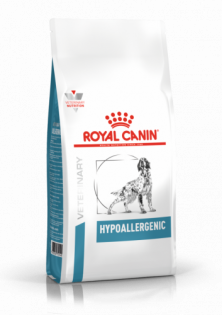 Ração Royal Canin Canine Veterinary Diet Hypoallergenic para Cães Adultos com Alergias Frango Cereais 10 kg