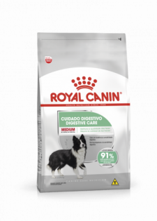 Ração Royal Canin Cuidado Digestivo para Cães Adultos de Raças Médias  15 kg