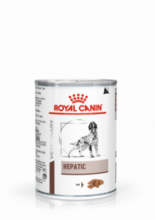 Ração Royal Canin Lata Canine Veterinary Diet Hepatic Wet para Cães com Doenças Hepaticas - 420 g Frango Cereais 420 g