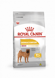 Ração Royal Canin Medium Dermacomfort para Cães Adultos ou Idosos de Raças Médias Frango Cereais 2