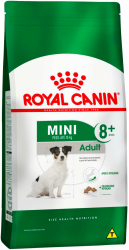 Ração Royal Canin Mini Adult 8+ para Cães Adultos de Raças Pequenas com 8 Anos ou mais Frango 1 kg