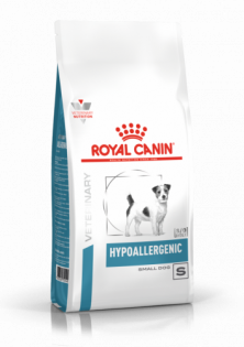 Ração Royal Canin Veterinary Nutrition Hypoallergenic Small Dog para Cães de Raças Pequenas Frango Cereais 2 kg