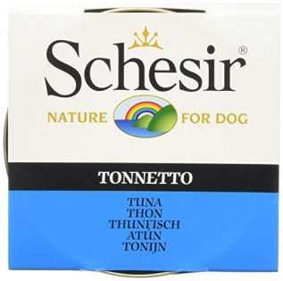 Ração Schesir Nature Dog Atum em Lata para Cães Peixe 150 g