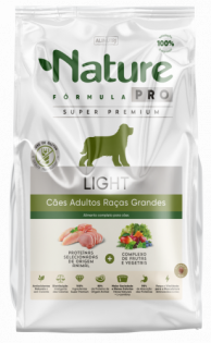 Ração Seca Alinutri Nature Fórmula Pro Light para Cães Adultos Raças Grandes Frango Vegetais 15 kg