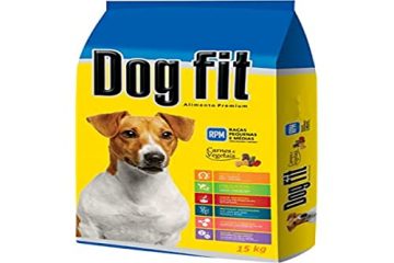 Ração Seca Dogfit Gourmet Carne e Vegetais para Cães Adultos Porte Pequeno e Médio Carne Vegetais 20 kg