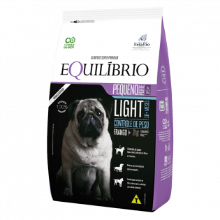 Ração Seca Equilíbrio Light Frango para Cães Adultos de Porte Pequeno Frango Cereais 7