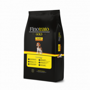 Ração Seca Finotrato Gold Super Premium para Cães Adultos Raças Médias Frango Cereais 3 kg
