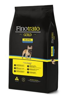 Ração Seca Finotrato Gold Super Premium para Cães Adultos Raças Mini e Pequenas Frango Cereais 3 kg