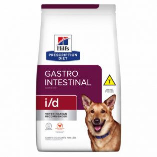 Ração Hill's Prescription Diet i/d Cuidado Gastrointestinal para Cães Adultos Frango Cereais 2 kg