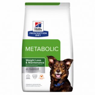 Ração Hill's Prescription Metabolic Perda e Manutenção de Peso para Cães Frango Cereais 8