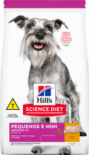 Ração Hill s Science Diet Cães Adultos 7+ Raças Pequenas e Miniatura  1 kg
