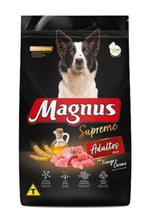 Ração Seca Magnus Supreme Frango e Cereais para Cães Adultos Frango 1 kg