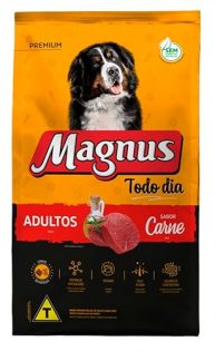 Ração Seca Magnus Todo Dia Carne para Cães Adultos Carne 10