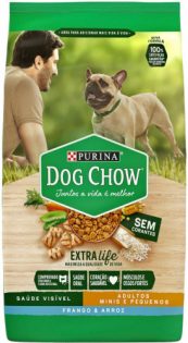 Ração Seca Nestlé Purina Dog Chow Extra Life Cães Adultos Carne