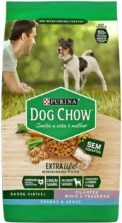 Ração Seca Nestlé Purina Dog Chow Extra Life Carne