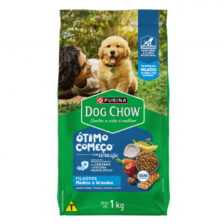 Ração Seca Nestlé Purina Dog Chow Extra Life Carne