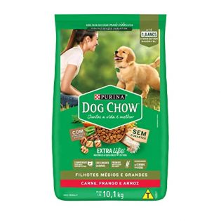 Ração Seca Nestlé Purina Dog Chow Extra Life Carne
