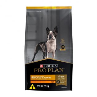 Ração Seca Nestlé Purina Pro Plan Calorias Reduzidas Frango Cães Adultos Raças Pequenas Frango Cereais 2