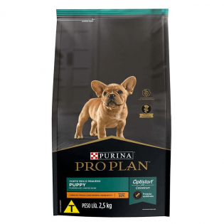 Ração Seca Nestlé Purina Pro Plan Frango Cães Filhotes Raças Pequenas Frango Cereais 2