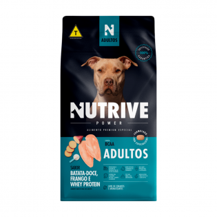 Ração Seca Nutrive Power para Cães Adultos Frango Vegetais 15 kg