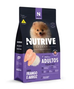 Ração Seca Nutrive Select Frango e Arroz para Cães Adultos Porte Pequeno Frango Cereais 1 kg