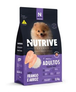 Ração Seca Nutrive Select Frango e Arroz para Cães Adultos Porte Pequeno Frango Cereais 2