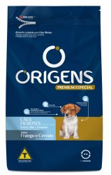 Ração Seca Origens Premium Especial Frango e Cereais Cães Filhotes Frango 1 kg