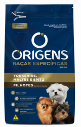 Ração Seca Origens Premium Especial Raças Específicas para Cães Filhotes das Raças Yorkshire