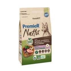 Ração Seca PremieR Nattú Mandioca para Cães Idosos Porte Pequeno Frango Vegetais 2