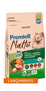 Ração Seca PremieR Pet Nattú Abóbora para Cães Adultos de Pequeno Porte Frango Vegetais 2