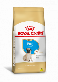 Ração Seca Royal Canin Puppy Pug para Cães Filhotes Frango 1 kg