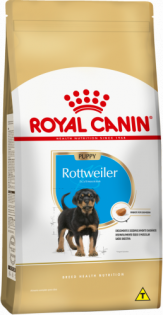 Ração Seca Royal Canin Puppy Rottweiler para Cães Filhotes Frango 12 kg