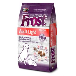 Ração Seca Supra Frost Adult Light Cães Adultos Acima do Peso