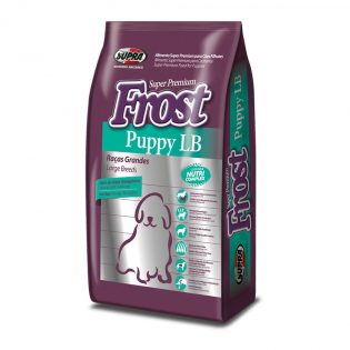 Ração Supra Frost Puppy LB para Cães Filhotes de Raças Grandes Carne 15 kg