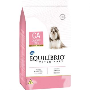 Ração Seca Total Equilíbrio Veterinary CA Problemas Cardíacos para Cães Adultos Frango Cereais 7