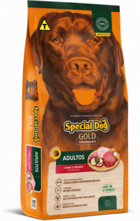 Ração Special Dog Gold Premium Especial Frango e Carne para Cães Adultos Frango Vegetais 10