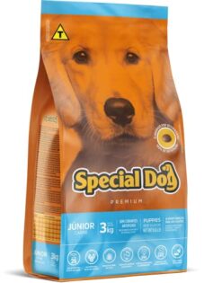 Ração Special Dog Júnior Premium Carne para Cães Filhotes Carne 3 kg