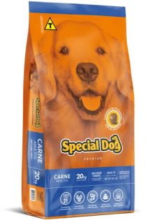 Ração Special Dog Premium Carne para Cães Adultos Carne 20 kg