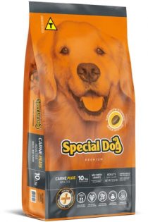 Ração Special Dog Premium Carne Plus para Cães Adultos Carne 10
