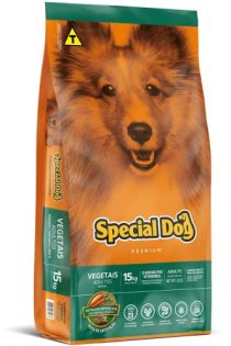Ração Special Dog Premium Vegetais para Cães Adultos Peixe Vegetais 15 kg