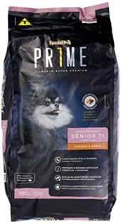 Ração Special Dog Prime Sênior Raças Pequenas 10