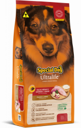 Ração Special Dog Ultralife para Cães Filhotes de Raças Médias e Grandes Frango 3 kg