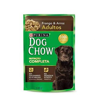 Ração Úmida dog Chow Sachê para Cães Adultos sabor Frango - 100g Purina para Todas Pequeno Adulto - Sabor Frango 100 g
