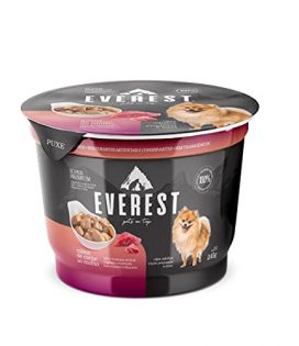 Ração Úmida Everest Cubos de Carne ao Molho para Cães Raças Pequenas e Mini Carne 245 g