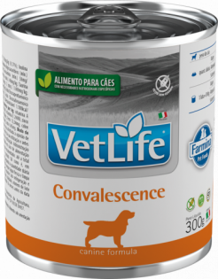 Ração Úmida Farmina Vet Life Convalescence para Cães Frango Cereais 300 g
