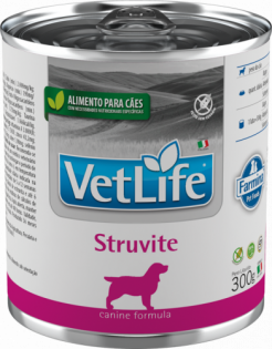 Ração Úmida Farmina Vet Life Struvite para Cães Frango Cereais 300 g