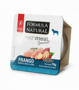 Ração Úmida Fórmula Natural Fresh Meat Gourmet Frango
