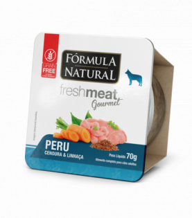 Ração Úmida Fórmula Natural Fresh Meat Gourmet Peru