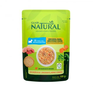 Ração Úmida Guabi Natural Carne
