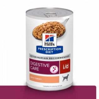Ração Úmida Hill's Prescription Diet Lata i/d Cuidado Digestivo para Cães Adultos - 370 g Frango Vegetais 370 g